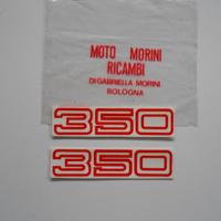 MOTO MORINI 350 KANGURO ADESIVI ORIGINALI LOGO 350