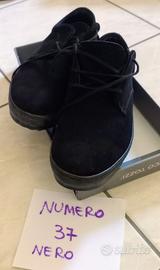 Scarpe donna Tod's numero 37 camoscio nero