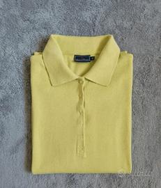 Polo Conte of Florence Donna Verde Lime/Gialla - M