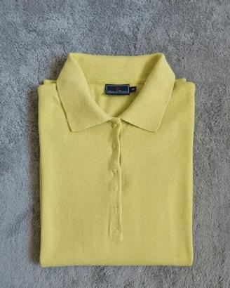 Polo Conte of Florence Donna Verde Lime/Gialla - M