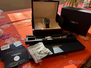 Longines zulu time 39 mm set completo