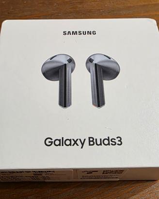 SAMSUNG Galaxy Buds3 AURICOLARI WIRELESS, SILVER
