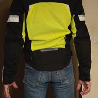 Giacca moto uomo estiva con protezioni