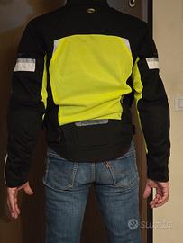 Giacca moto uomo estiva con protezioni