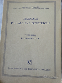 Raro:Manuale per Allieve Ostetriche, G. TESAURO