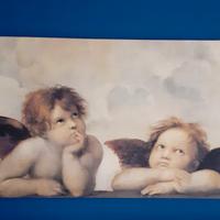 Quadro di tela anche per testata letto angioletti