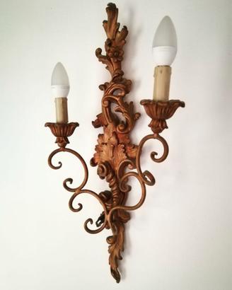 Nr.3 - Applique Stile Natura/Flora - Attacco E14