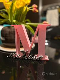 Nome o Frase stampate in 3D- Idee  Originali