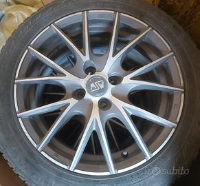 Cerchi in lega sportivi MSW usati raggio 16