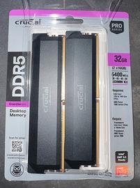 Ram crucial 6400mhz 32gb