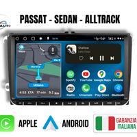 Vw Passat sedan alltrack 9 pollici Autoradio 2din