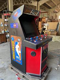 NBA HANG TIME Arcade Machine vintage FUNZIONANTE