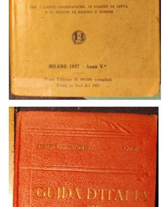 Guida rossa TCI Italia Meridionale II VOL. - 1927