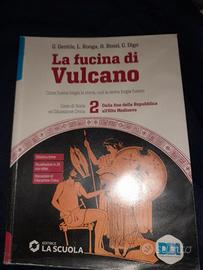 libro di storia " la fucina di Vulcano"