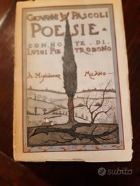 Libro 1936 Poesie di Giovanni Pascoli