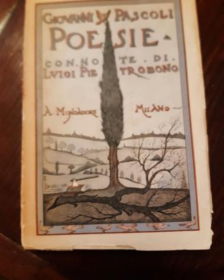 Libro 1936 Poesie di Giovanni Pascoli