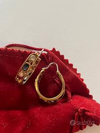 Orecchini cerchio d’oro