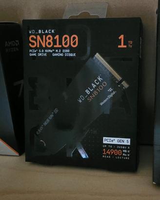 SSD WD BLACK  1tb PCle 5.0