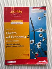 Diritto ed Economia 2 + Quaderno - Paravia