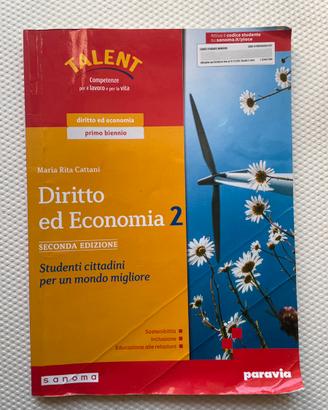 Diritto ed Economia 2 + Quaderno - Paravia