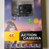 Action Camera con tanti accessori FULL HD