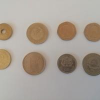 Lotto otto monete vari paesi come da foto