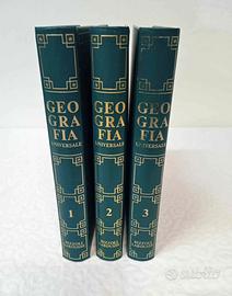 Enciclopedia vintage GEOGRAFIA UNIVERSALE 1965