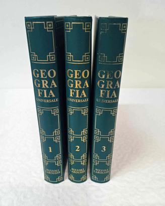 Enciclopedia vintage GEOGRAFIA UNIVERSALE 1965