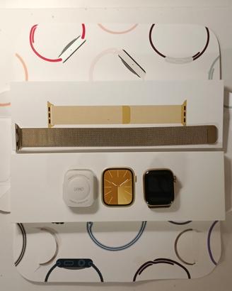 Apple watch 9 41mm Gold Stainless
