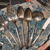 Posate in silverplated e acciaio "1881 Rogers"