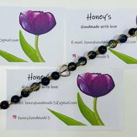 Bracciale fatto a mano in pietre dure