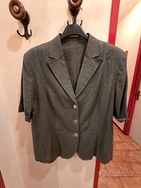 Giacca grigio scuro elegante 