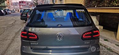 fanali posteriori a led golf 6 