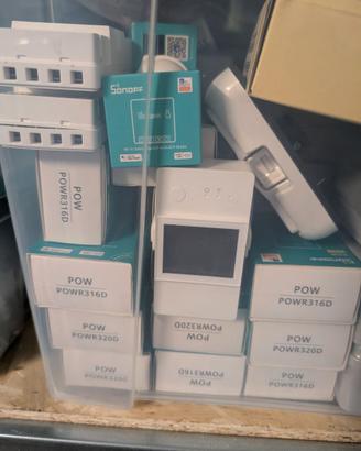 Lotto 15+ Sonoff: POW R3 e MINI R2