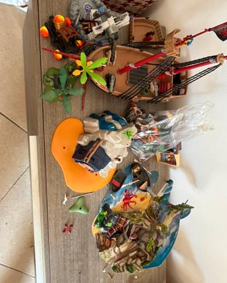 Playmobil Galeone e playset pirati