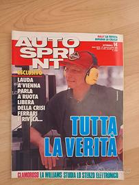 Autosprint 1992 Niki Lauda - Gruppo C - Fittipaldi