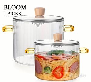 PENTOLE IN VETRO BOROSILICATO