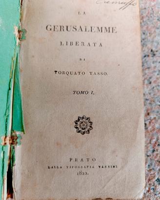 la Gerusalemme Liberata di T. Tasso 1822