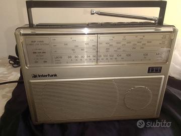 Radio originale, oggetto Vintage da museo