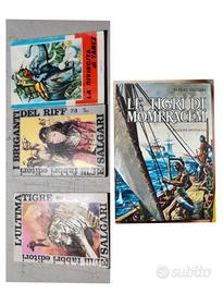 Emilio Salgari 4 libri LE TIGRI DI MOMPRACEM +3