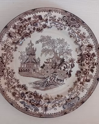 Piatto fine '800 "Colandine" S.C.Richard