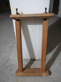 Antico pastaio in legno per spaghetti  