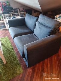Divano Ikea 2 posti blu