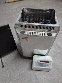 Stufa sauna Harvia 6 kW con controller
