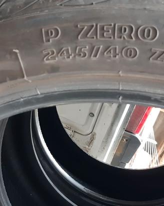 Pneumatici PIRELLI P ZERO NERO