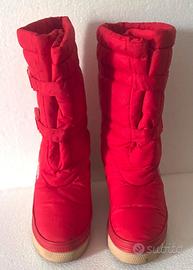 Stivali doposci Diadora donna n. 37 colore rosso