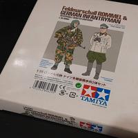 2 scatole di montaggio soldatini ww2 Rommel 