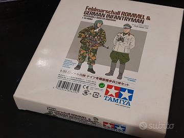 2 scatole di montaggio soldatini ww2 Rommel 