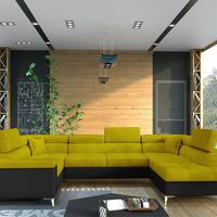 DIVANO LETTO ANGOLARE ELEGANTISSIMO CON BOX!