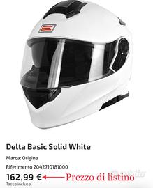 Casco integrale modulare omologato ECE ORIGINE